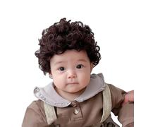 Parrucca per bambini Bobo capelli corti puntelli fotografici infantili parrucca copricapo treccia ragazza copertura per capelli per bambini piccoli puntelli fotografia