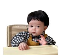 Parrucca per bambini Bobo capelli corti puntelli fotografici infantili parrucca copricapo treccia ragazza copertura per capelli per bambini piccoli puntelli fotografia