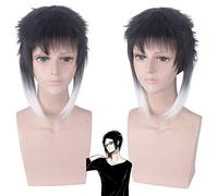 Parrucca per Bungou Stray Dog Akutagawa Ryunosuke basette allungata graduale chiusura viso Cosplay parrucca