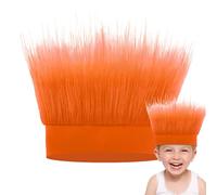 Parrucca per capelli folli, accessori per costumi, fascia per capelli, comoda fascia per capelli per la giornata dello spirito, eventi sportivi e cosplay