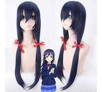 Parrucca per capelli sintetica Lovelive Sonoda Umi lunga dritta sintetica Halloween Anime Girls Costume