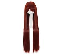 Parrucca per capelli sintetici resistenti al calore Parrucca per capelli sintetici resistente al calore Parrucca Kurisu di Anime Steins Gate Parrucche 1