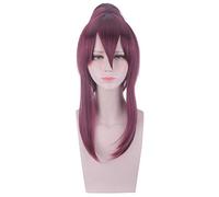 Parrucca per Carnevale Vita Notturna CluI Party Dress Up Parrucca Cos K/Da Kda Idol Singer Akali Tiger Clip Style