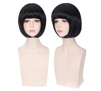 Parrucca per Carnevale Vita notturna CluI Party Dress Up Parrucca Noragami Rie Noragami Nero Capelli Corti Franga Anime Parrucca 312
