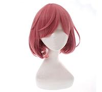 Parrucca per Halloween alla moda per feste di Natale Cos parrucca Noragami Ebisu Kofuku Sakura rosa volume interno spesso parrucca anime 324