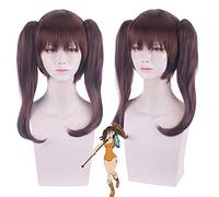 Parrucca per Halloween, alla moda, per feste di Natale, cosplay, The Seven Deadly Sins, The Seven Original Sins, Diane Body + parrucca anime con doppia clip per bocca di tigre