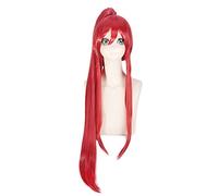 Parrucca per le riprese di nozze Passerella Passerella Intervista Cosplay Elisa Sangue Rosso Split Alta Temperatura Seta Cos Parrucca 701