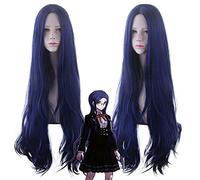 Parrucca per moda tendenza per uso quotidiano parrucca cosplay proiettile su rottura V3 argento 100 cm coda capelli leggermente ricci capelli lunghi