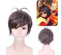 Parrucca per moda Trend per uso quotidiano King Game Glory Li Yuanfang Cosplay parrucca universale anti-Alice parrucca