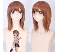 Parrucca per oggetti di scena abbinati modellazione di una certa pistola scientifica super elettromagnetica / Gun Sister/Misaka Mikoto/Yi Hirasawa/parrucca universale