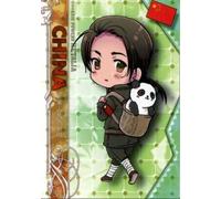 Parrucca per oggetti di scena abbinati Performance Modeling Anime parrucca Uchiha Itachi Aph Hetalia Motherland King Yao 425