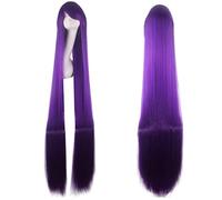 Parrucca per oggetti di scena abbinati performance modellazione Cosplay parrucca costume antico universale 120 150 cm capelli lunghi lisci anime colore capelli cos parrucca colore 122-26 (150 cm)