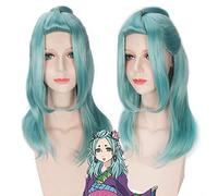 Parrucca per puntelli Corrispondenza Performance Modeling Cos Parrucca Ghost Lampada Fredda Axiang Parrucca Axiang Sorella Verde Chiaro Anime Parrucca 327