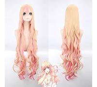 Parrucca per Puntelli Corrispondenza Performance Modeling Cos Parrucca Macross Xuelu Aoi Akira Kojima Haruna 120 cm Lungo Capelli Ricci