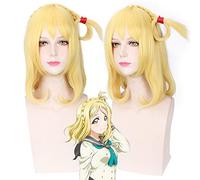 Parrucca per puntelli Corrispondenza Performance Modeling Lovelive! Sunshine!! Ohara Luglio Canapa Corona Cosplay Parrucca