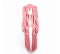 Parrucca per puntelli Corrispondenza Performance Modeling The Ending Seraph Crurugze Pessi Queen Smoke Pink Tiger Bocca Clip Cosplay Parrucca