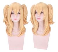 Parrucca per puntelli Corrispondenza Performance Modellazione Citrus Profumo Agrumi Blu Originale Pompelmo Doppia Coda di Cavallo Cosplay Parrucca