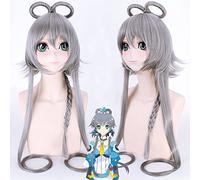 Parrucca per travestimento da festa di Natale alla moda per Halloween, parrucca cosplay Los Angeles College Vocaloid Yayin Gong Yu Luo Tianyi Cos parrucca