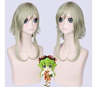 Parrucca per vestiti abbinati vestire mascherata Vocaloid Cappuccetto Rosso Camelia Cos Matcha Verde Anime Parrucca 005
