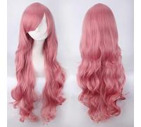 Parrucca per vestiti coordinati per travestirsi in maschera Cosplay parrucca lunga 80 cm capelli ricci stile universale spesso arricciatura viso copricapo colore: Jf80-16