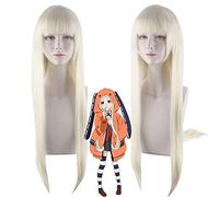 Parrucca per vestiti coordinati travestimento Kakegurui Seconda Stagione Huangquan Yueren Nailuna Milk Golden Cosplay Parrucca