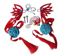 Parrucca perfetta per feste quotidiane Luo Tianyi ricorda il loto rosso Cos copricapo che ricorda il loto rosso Cos Luo Tianyi ricorda il copricapo rosso del loto