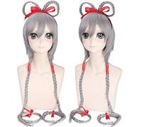Parrucca perfetta per feste quotidiane Vocaloid Luo Tianyi March Rain Ordinary Service Twist Braid Wig Marzo Rain Dress Cos