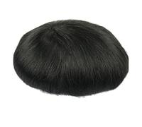Parrucca piena del merletto francese per gli uomini 100% dei capelli umani degli uomini Toupee Nero Marrone Biondo Colore degli uomini Sistema di sostituzione degli uomini Toupee dritto 8x10 # 120