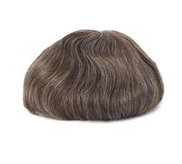 Parrucca piena del merletto francese per gli uomini 100% dei capelli umani degli uomini Toupee Nero Marrone Biondo Colore degli uomini Sistema di sostituzione degli uomini Toupee dritto 8x10 # 110
