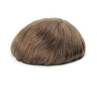 Parrucca piena del merletto francese per gli uomini 100% dei capelli umani degli uomini Toupee Nero Marrone Biondo Colore degli uomini Sistema di sostituzione degli uomini Toupee dritto 8x10 # 120