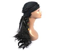 Parrucca pirata Cosplay Peluca Copricapo Halloween Pirata Costumi Carnevale