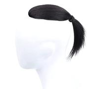 Parrucca posteriore Parrucche sostitutive coda di cavallo realistiche Capelli corti Volume Rinfrescante Traspirante per uomo Bello quotidiano