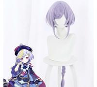 Parrucca Qiqi Genshin Impact gioco gioco cosplay parrucca lunga treccia