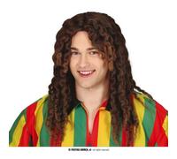 FIESTAS GUIRCA Brown Dreadlocks Wig - Box