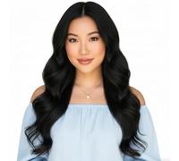 Parrucca Riccia | 46 cm Clip Invisibili Naturali Parrucca Resistente Al Calore - Clip Capelli Naturale E Realistica, Per Donne Mamme Spose Studenti E Lavoro In Eventi Matrimoni E Feste Ufficio