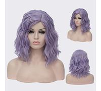 Parrucca riccia ondulata corta Bob GJBXP Parrucche Ombre rosa per ragazze Capelli sintetici Harajuku in fibra sintetica resistente al calore 14 pollici e 21 colori Om-823