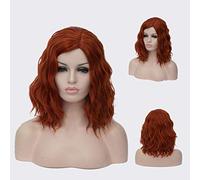 Parrucca riccia ondulata corta Bob GJBXP Parrucche Ombre rosa per ragazze Capelli sintetici Harajuku in fibra sintetica resistente al calore 14 pollici e 21 colori Om-828