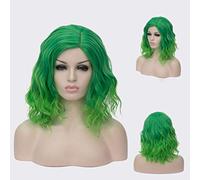 Parrucca riccia ondulata corta Bob GJBXP Parrucche Ombre rosa per ragazze Capelli sintetici Harajuku in fibra sintetica resistente al calore 14 pollici e 21 colori Om-838