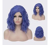 Parrucca riccia ondulata corta Bob GJBXP Parrucche rosa Ombre per ragazze Capelli sintetici Harajuku in fibra sintetica resistente al calore 14 pollici e 21 colori Om-826