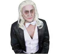 Parrucca Riff Raff Del Rocky Horror Show Bianco Uomo Costume Ufficiale
