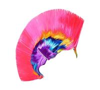 Parrucca Rock Mohawk Accessorio Divertente A Forma Di Unisex Rock