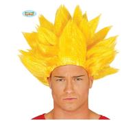 Parrucca Samurai Super Sayan Dragon Ball Carnevale Accessori