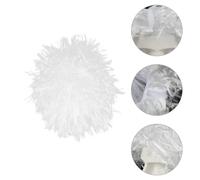 Parrucca scienziata pazza parrucca corta parrucca riccia kinky white cosplay