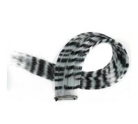 Parrucca sintetica ad alta temperatura con clip sintetica per capelli lunghi da 18 pollici, parrucca di estensione dei capelli, parrucca colorata rosa blu-8-18 pollici-CN