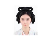 Parrucca sintetica Cinese Antico Hanfu Copricapo Chignon Capelli Antiche Donne Cinesi Parrucche Cosplay Accessori
