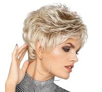 Parrucca sintetica da elfo biondo - Perfetta per l'uso quotidiano, cosplay e feste in maschera