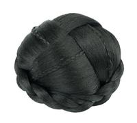 Parrucca sintetica intrecciata for capelli da ballerina, chignon for capelli da donna, chignon for capelli da donna, chignon for feste di matrimonio(C)