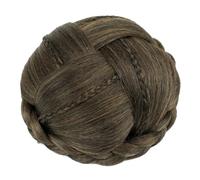 Parrucca sintetica intrecciata for capelli da ballerina, chignon for capelli da donna, chignon for capelli da donna, chignon for feste di matrimonio(E)