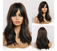 Parrucca Sintetica Ondulata Corta Bionda Nera Grigia Con Frangia Parrucca Per Capelli Bob Marrone Cenere Parrucca Per Capelli Cosplay Resistente Al Calore