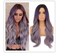 Parrucca Sintetica Ondulata Extra Lunga Da 66 Cm Per Donne